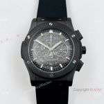 Japan Grade Copy Hublot Classic Fusion Aerofusion Watch Black Streel 41mm